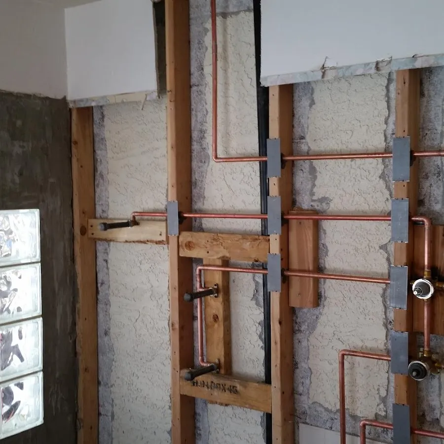 Copper pipe installation for Burst Pipe Repair in Charlotte